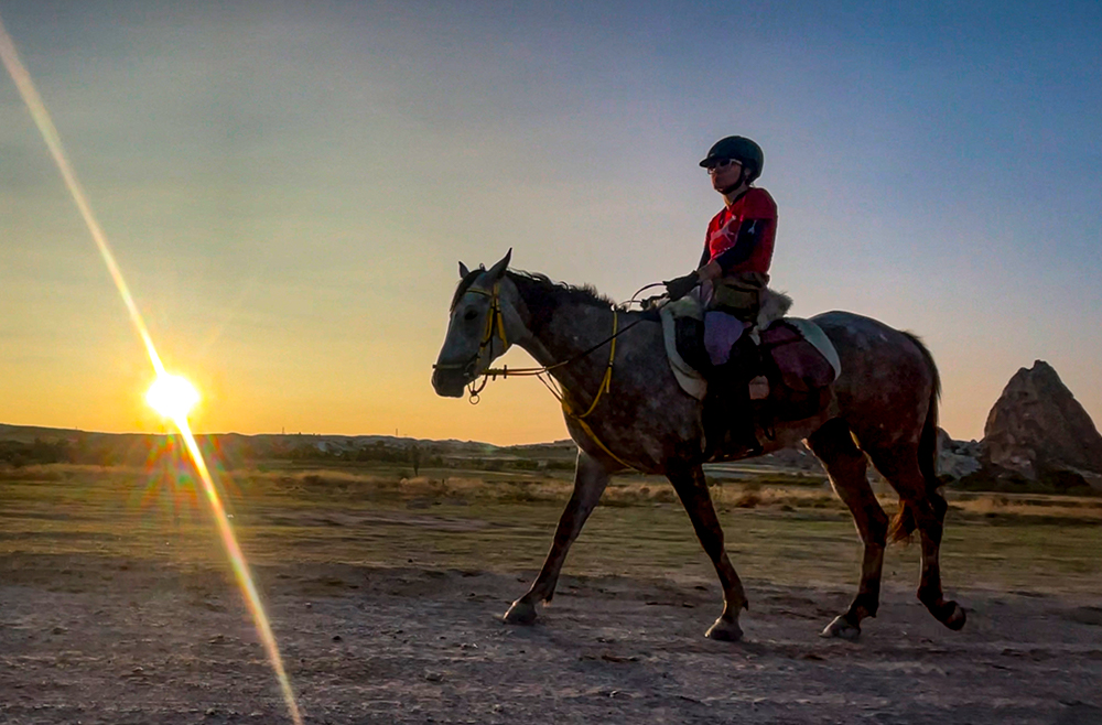Sunset Horse Riding